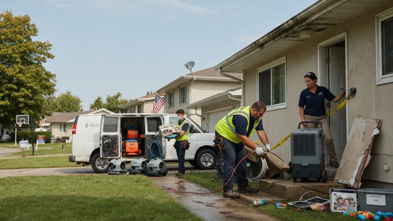 Water Damage Restoration in Portland, MI near me